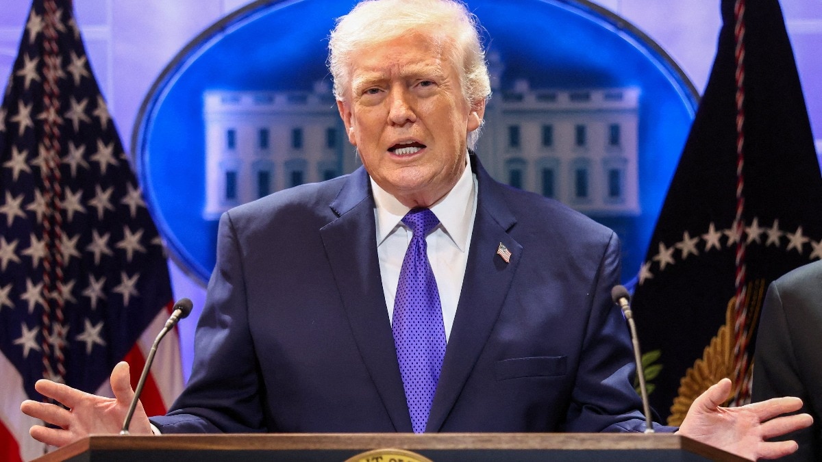 US President Donald Trump