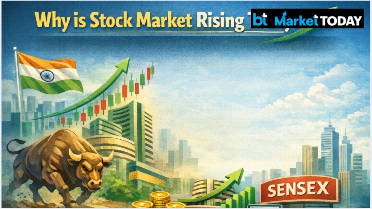 Sensex rally, Nifty rises  