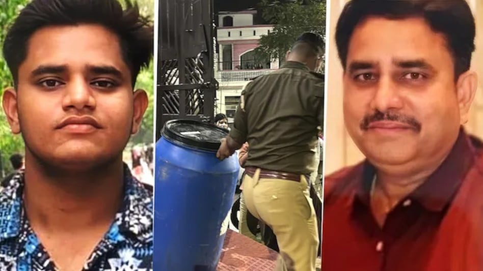 Accused Akshat Pratap Singh (L) and victim Manvendra Pratap Singh (R). Accused Akshat Pratap Singh (L) and victim Manvendra Pratap Singh (R).