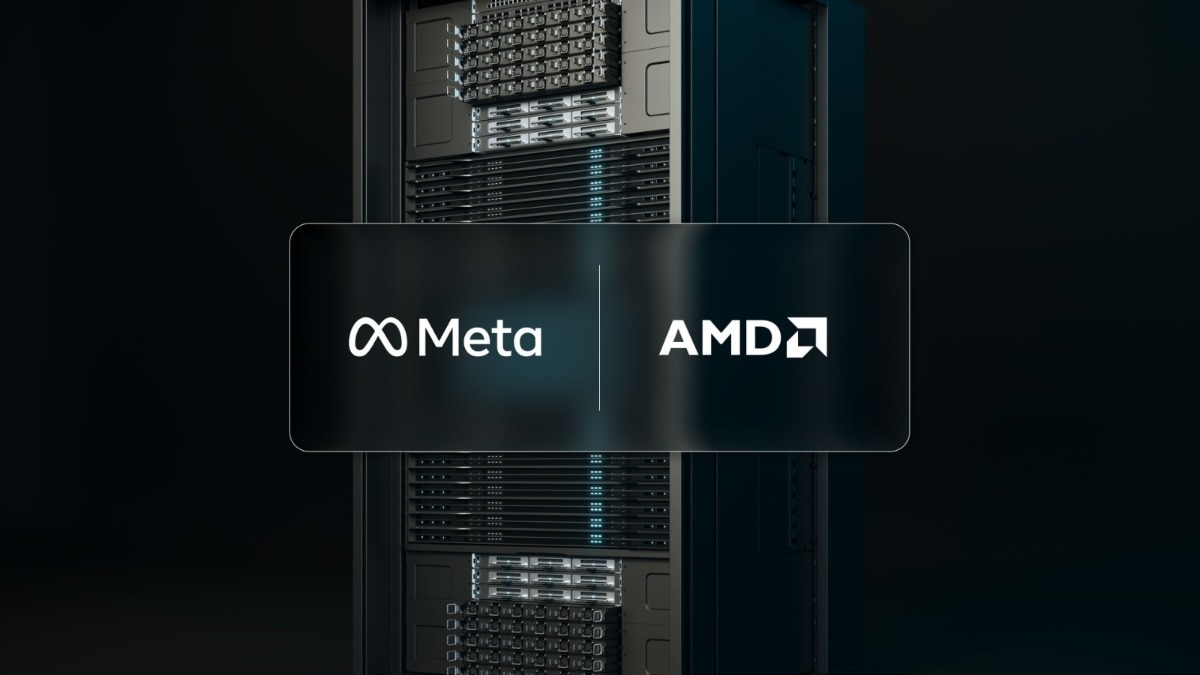 Meta partners with AMD to power its AI infrastructure with up to 6GW of AMD Instinct GPUs, the silicon computing technology used to support modern AI models (Image: Meta)