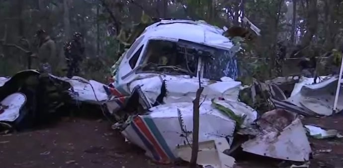 Jharkhand Plane Crash Update Jharkhand Plane Crash Update