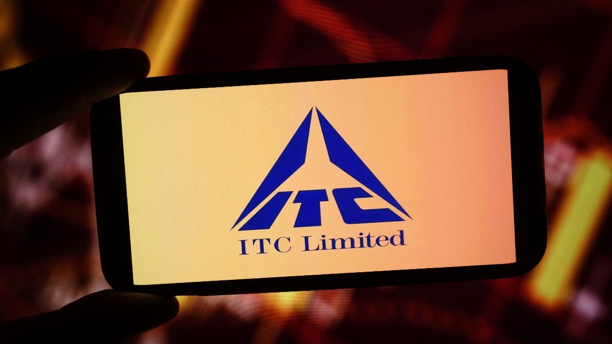 ITC share price today