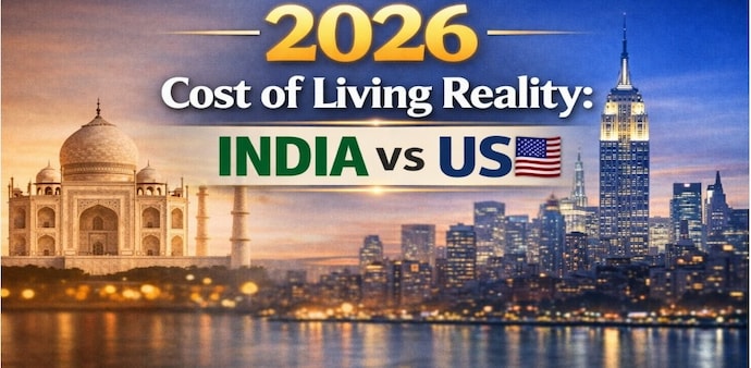 An urban upper-middle-class Indian household may spend about $1,000 (₹88,000) a month. In the U.S., a comparable family spends roughly $5,700. An urban upper-middle-class Indian household may spend about $1,000 (₹88,000) a month. In the U.S., a comparable family spends roughly $5,700.