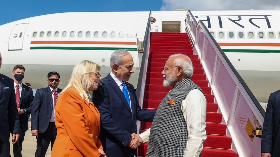 This is Modi’s second visit to Israel after his 2017 trip. This is Modi’s second visit to Israel after his 2017 trip.