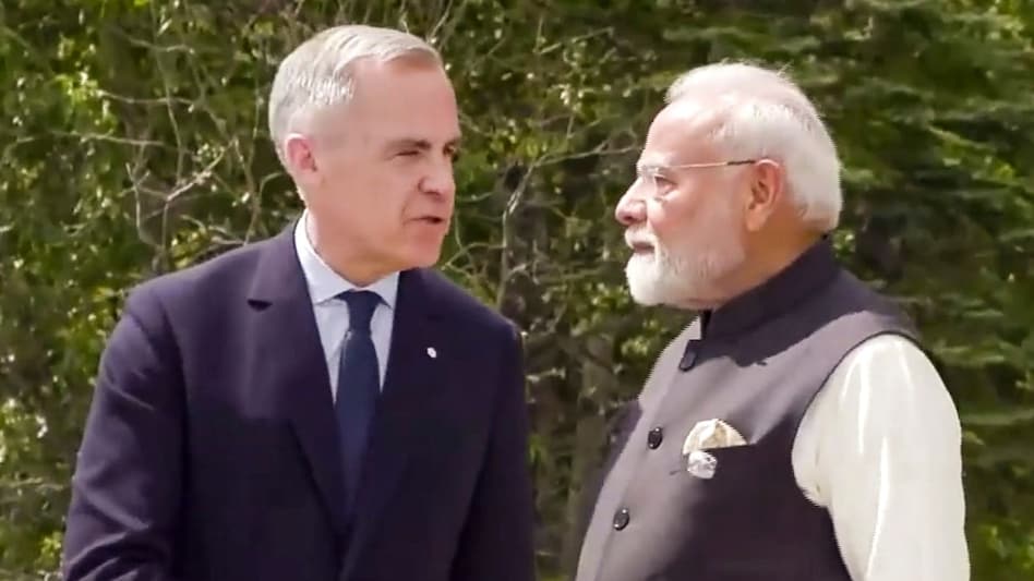 Mark Carney and Narendra Modi Mark Carney and Narendra Modi