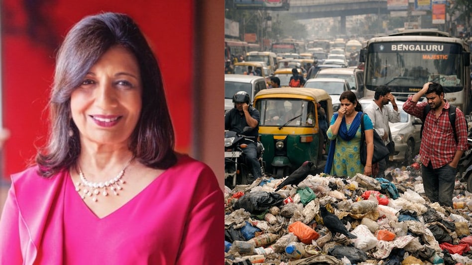 Harrowed by Benglauru's civic crisis, Kiran Mazumdar-Shaw has a request for Indian techies. Read for more Harrowed by Benglauru's civic crisis, Kiran Mazumdar-Shaw has a request for Indian techies. Read for more