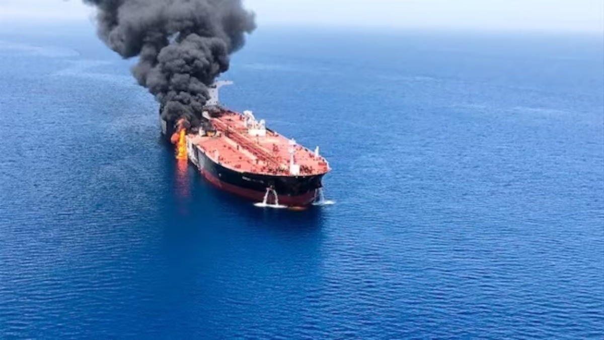 Middle East tensions: 15 Indians among 20 crew evacuated after Iran hits tanker near Hormuz