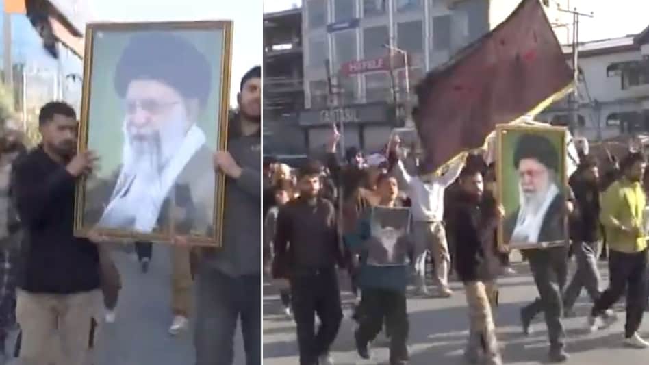 Kashmir protest over Khamenei death Kashmir protest over Khamenei death