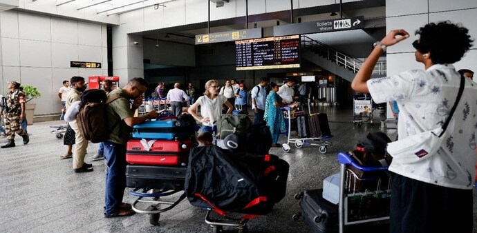 Iran war: Domestic airlines cancelled many international flights, leaving hundreds of passengers stranded Iran war: Domestic airlines cancelled many international flights, leaving hundreds of passengers stranded