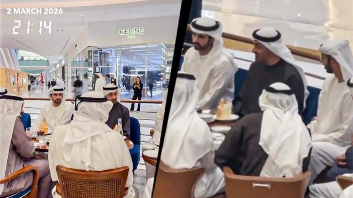 Iran war: UAE President, Dubai Crown Prince mingle with the crowd Iran war: UAE President, Dubai Crown Prince mingle with the crowd