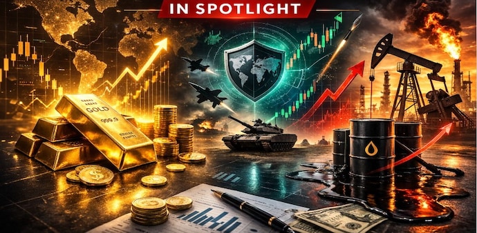 DBS report noted that heightened geopolitical tensions could sustain strong demand for gold as a safe-haven asset, while defence companies may emerge as key beneficiaries of a prolonged conflict. DBS report noted that heightened geopolitical tensions could sustain strong demand for gold as a safe-haven asset, while defence companies may emerge as key beneficiaries of a prolonged conflict.