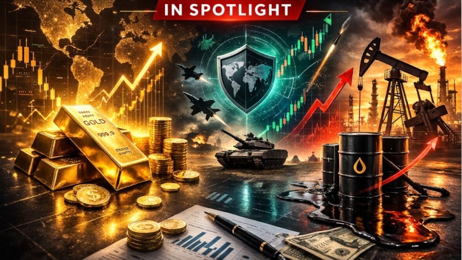 DBS report noted that heightened geopolitical tensions could sustain strong demand for gold as a safe-haven asset, while defence companies may emerge as key beneficiaries of a prolonged conflict. DBS report noted that heightened geopolitical tensions could sustain strong demand for gold as a safe-haven asset, while defence companies may emerge as key beneficiaries of a prolonged conflict.