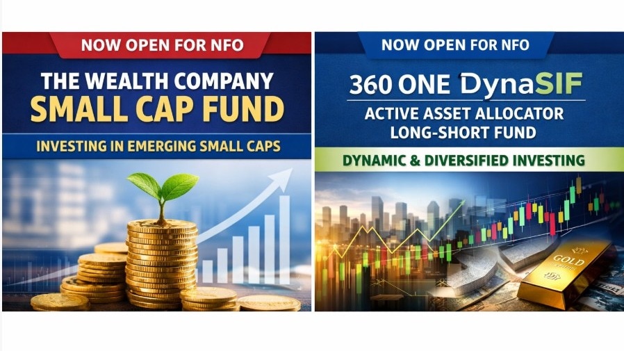 New funds: Wealth Company launches small-cap equity NFO, 360 ONE introduces dynamic allocator Long-Short Fund