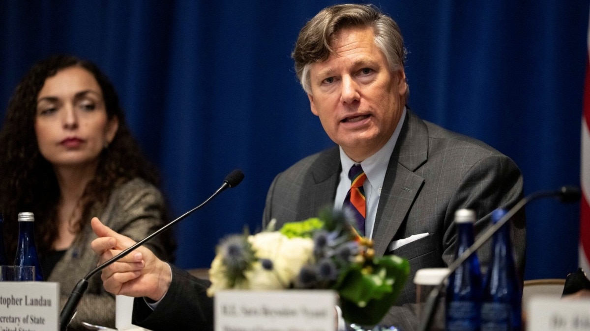 'America first is not America alone': US State Deputy Secretary Christopher Landau in India