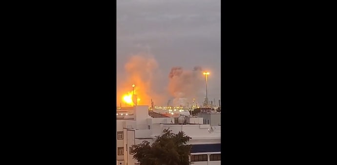 The attack marks a significant escalation in regional tensions as Iran expands strikes to target Gulf energy infrastructure and US military facilities. The attack marks a significant escalation in regional tensions as Iran expands strikes to target Gulf energy infrastructure and US military facilities.