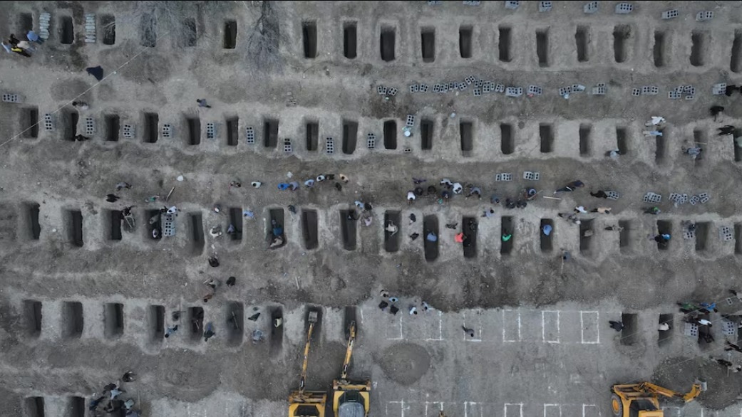 Iran war: Graves being prepared for the 165 schoolgirls who died during a strike