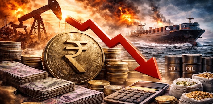 Rising oil prices and a weakening rupee pressure India's economy Rising oil prices and a weakening rupee pressure India's economy