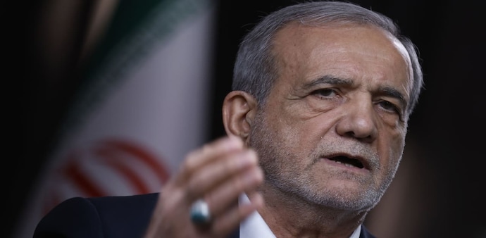 Pezeshkian added that Iran’s interim leadership council had approved the policy in an effort to prevent the conflict from widening across the region. Pezeshkian added that Iran’s interim leadership council had approved the policy in an effort to prevent the conflict from widening across the region.