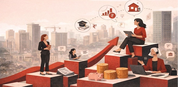 The report notes that 76% of rural women earners feel confident or very confident about financial decisions, the highest among the three cohorts, followed by 67% of HNW women and 58% of female entrepreneurs. The report notes that 76% of rural women earners feel confident or very confident about financial decisions, the highest among the three cohorts, followed by 67% of HNW women and 58% of female entrepreneurs.