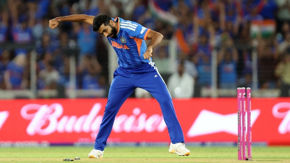 India set the tone early in the final with an aggressive batting display that left New Zealand chasing a daunting target. India set the tone early in the final with an aggressive batting display that left New Zealand chasing a daunting target.