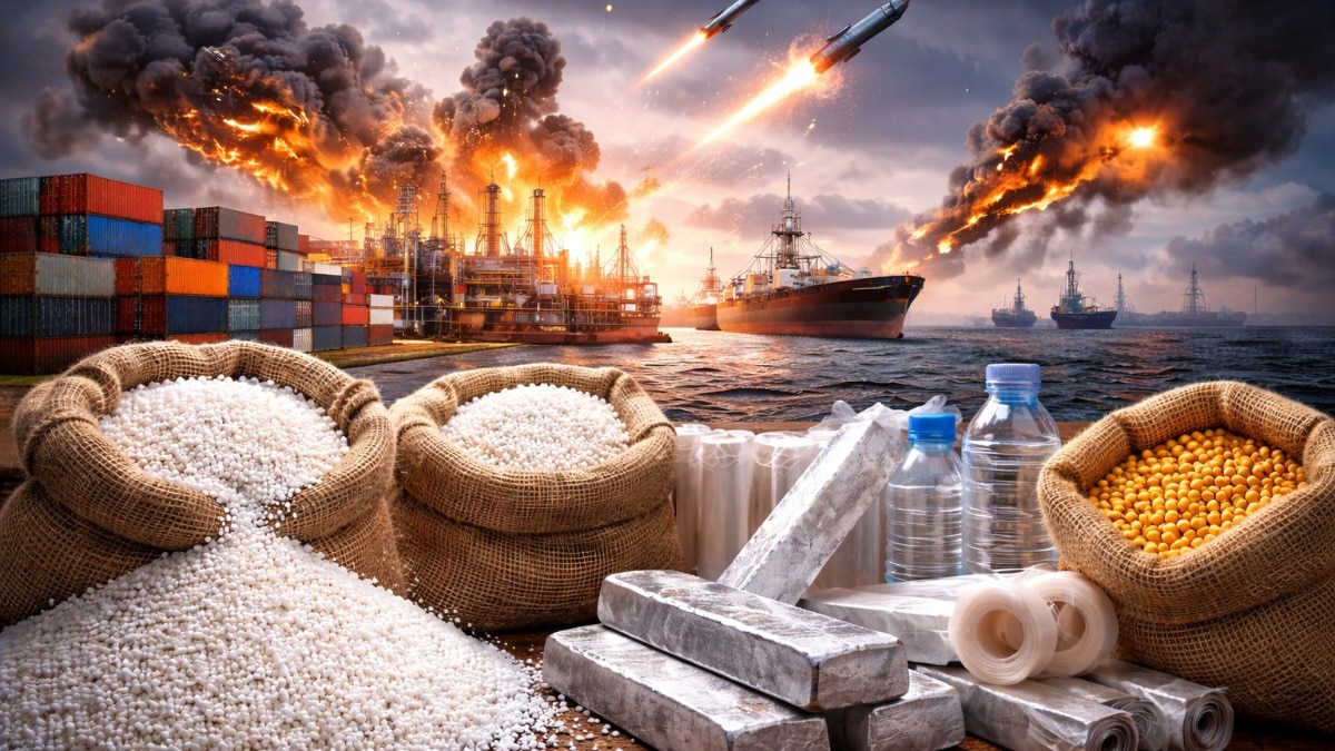 Fertilisers, aluminium, and even plastic based packaging material are seeing a spike in prices and disruption in supplies.(AI image)