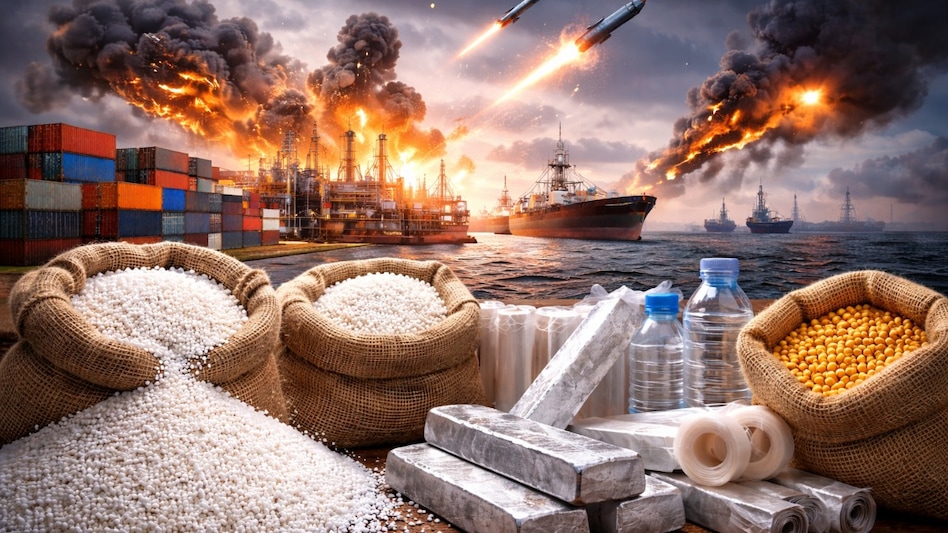 Fertilisers, Fertilisers, aluminium, and even plastic based packaging material are seeing a spike in prices and disruption in supplies.(AI image), and even plastic based packaging material are seeing a spike in prices and disruption in supplies. Fertilisers, Fertilisers, aluminium, and even plastic based packaging material are seeing a spike in prices and disruption in supplies.(AI image), and even plastic based packaging material are seeing a spike in prices and disruption in supplies.