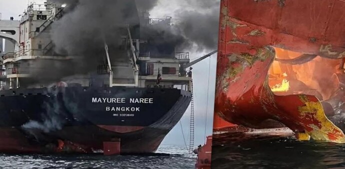 Thai cargo ship attacked near Strait of Hormuz Thai cargo ship attacked near Strait of Hormuz