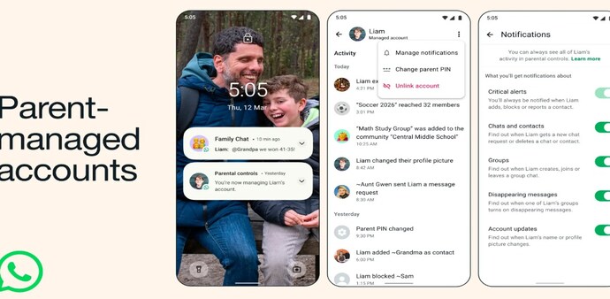 Parent-managed accounts on WhatsApp Parent-managed accounts on WhatsApp