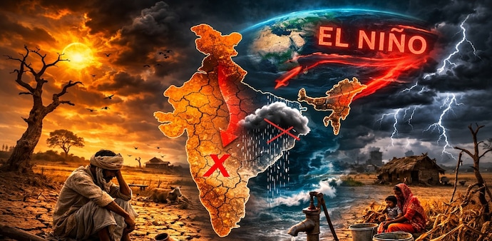 India prepares for intense heat and delayed monsoon as powerful El Nino takes shape India prepares for intense heat and delayed monsoon as powerful El Nino takes shape