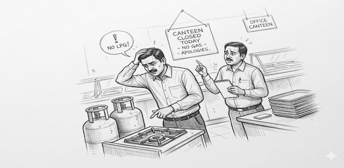 To keep their operations running without LPG, many corporate kitchens are pivoting to electrical methods of cooking such as induction stoves, grills and sandwich makers. To keep their operations running without LPG, many corporate kitchens are pivoting to electrical methods of cooking such as induction stoves, grills and sandwich makers.