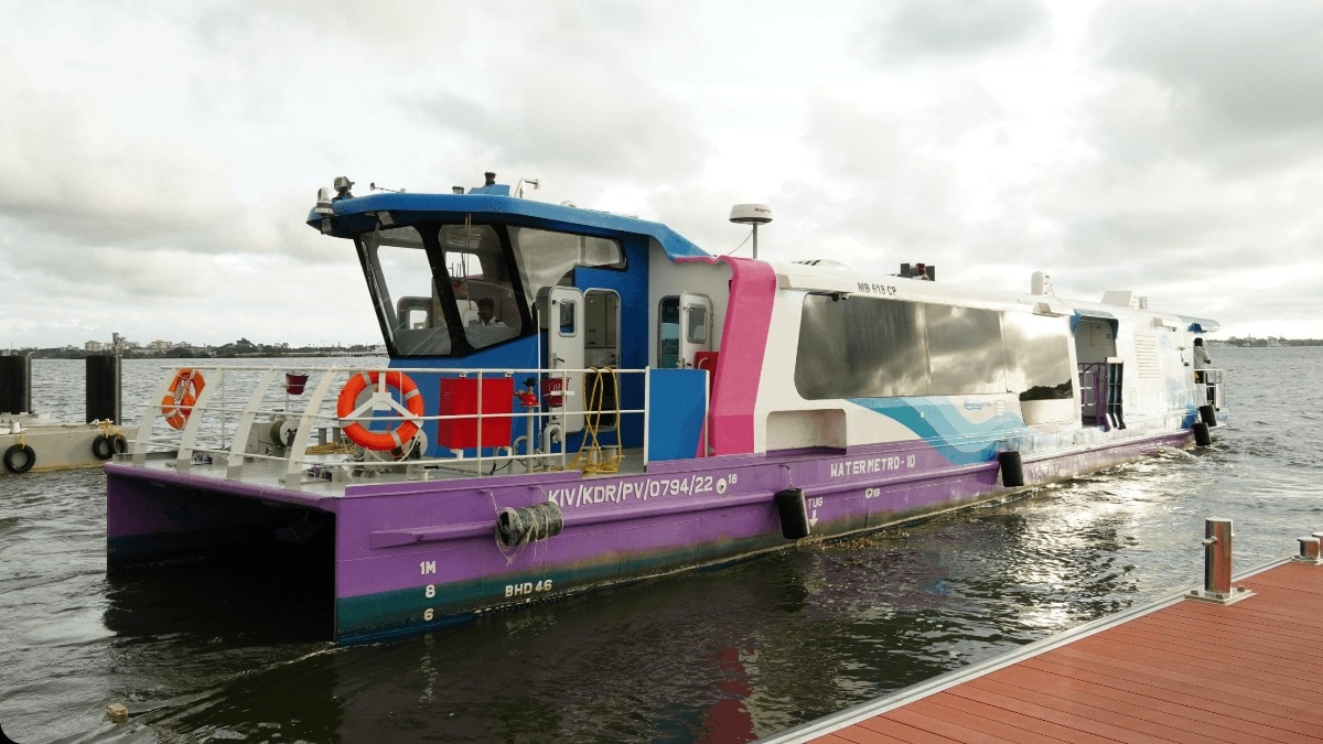 Govt wants to integrate Water Metro systems into mass rapid transit ecosystem (PC: Kochi Water Metro)