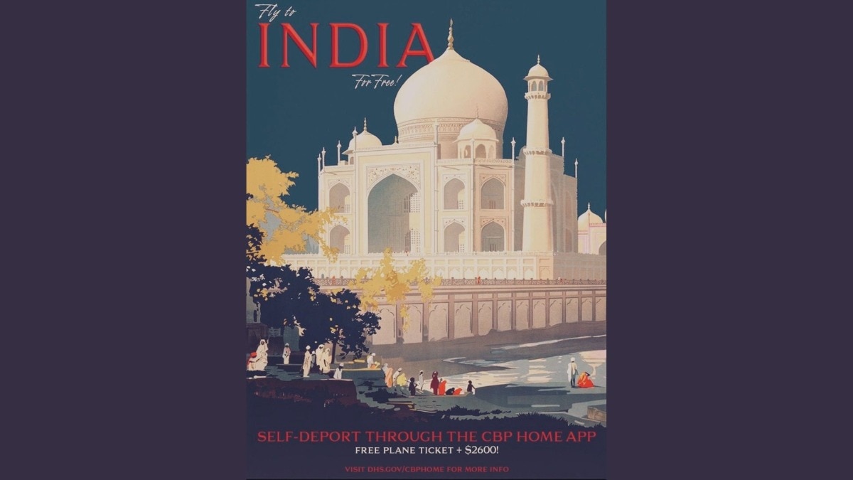 US DHS' new ‘self-deportation’ ad features Taj Mahal: Free flight, $2,600 bonus offered to migrants