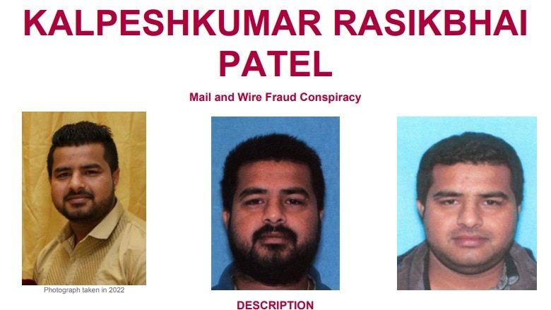 FBI launches manhunt for Indian national Kalpeshkumar Rasikbhai Patel for US-wide fraud scheme
