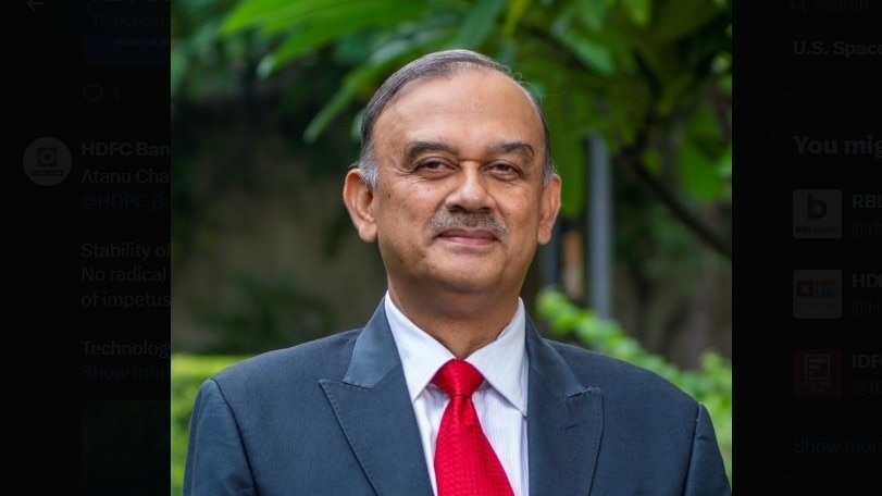 Atanu Chakraborty, part-time chair of HDFC Bank quits