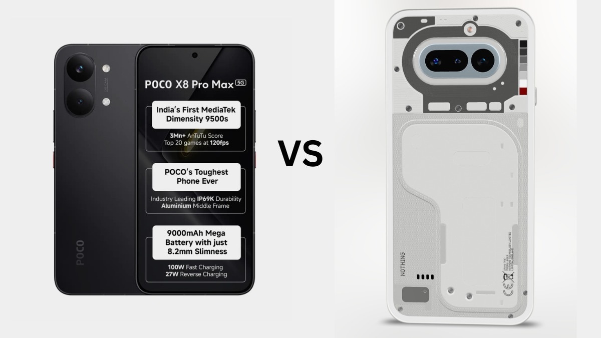 Battle of Budget Beauties: Xiaomi Poco X8 Pro vs Nothing Phone 4a Under ₹35,000