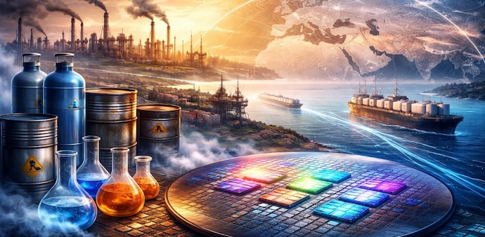 West Asia is a key supplier of helium, bromine, sulphur and other chemicals essential to chip manufacturing, and any disruption can ripple quickly across fabs and OSAT facilities worldwide. West Asia is a key supplier of helium, bromine, sulphur and other chemicals essential to chip manufacturing, and any disruption can ripple quickly across fabs and OSAT facilities worldwide.