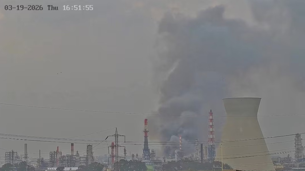 Israeli oil refinery in Haifa attacked by Iran