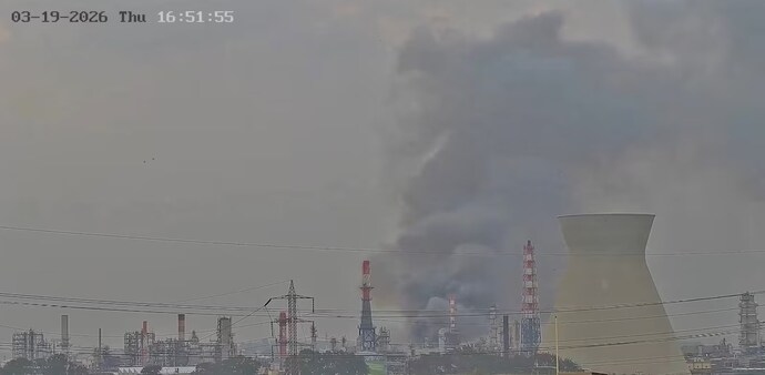 Israeli oil refinery in Haifa attacked by Iran Israeli oil refinery in Haifa attacked by Iran