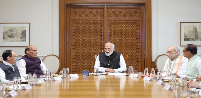 PM Modi chairs high level meeting to review situation related to petroleum, crude, gas, power and fertiliser sectors in view of the evolving West Asia situation PM Modi chairs high level meeting to review situation related to petroleum, crude, gas, power and fertiliser sectors in view of the evolving West Asia situation