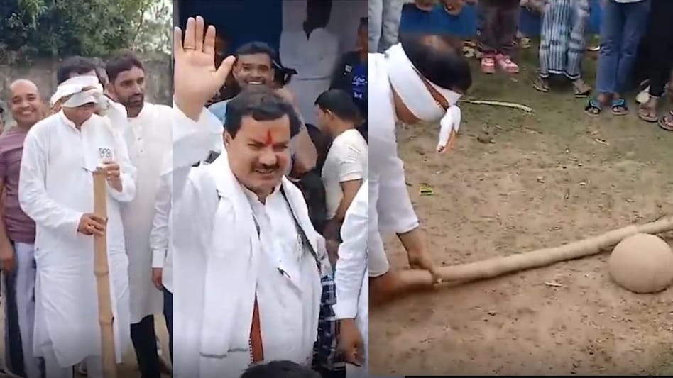 Blindfold games, barber acts and fish politics: Campaigning heats up in West Bengal Blindfold games, barber acts and fish politics: Campaigning heats up in West Bengal