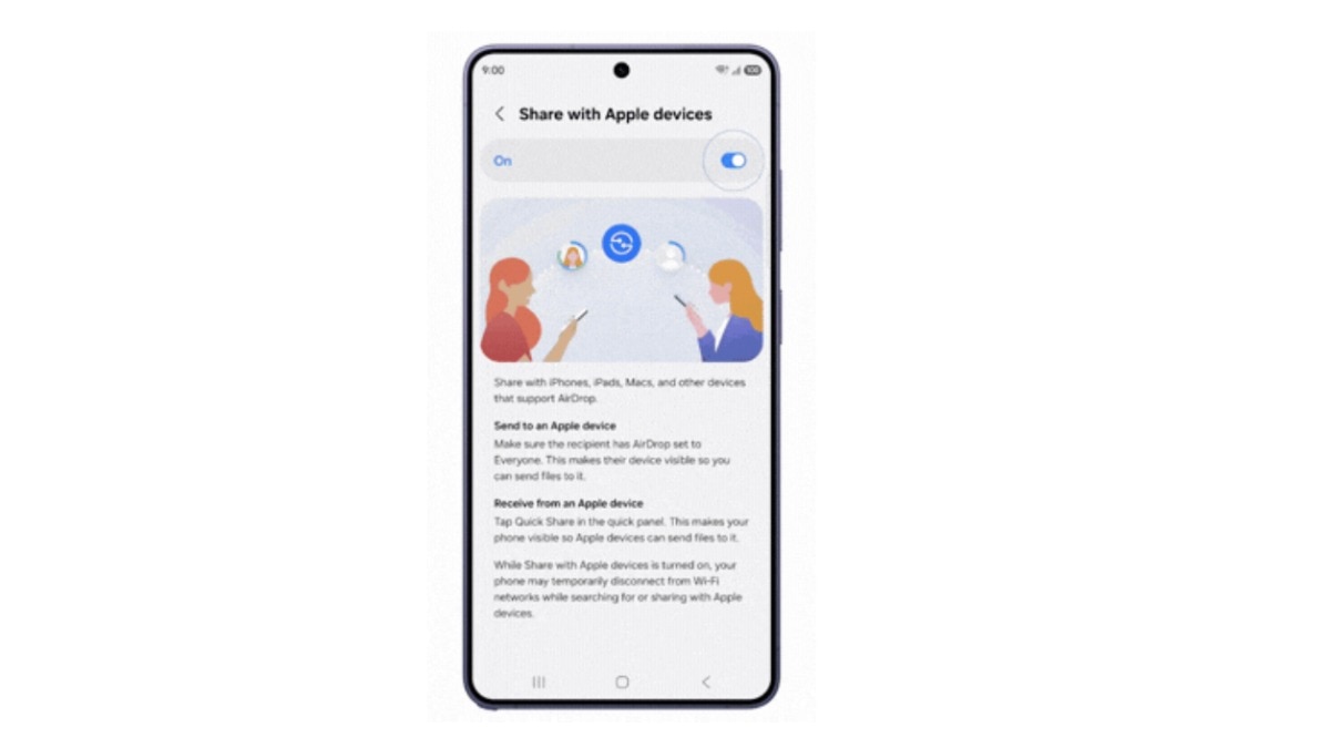 Samsung Introduces AirDrop-Like Feature to Quick Share with Galaxy S26 Series