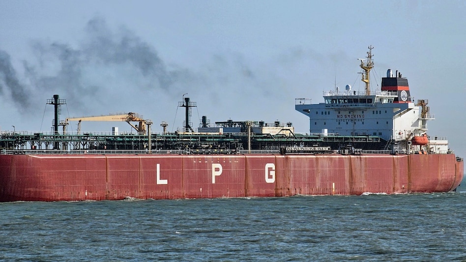 Earlier, LPG carriers MT Shivalik and MT Nanda Devi had successfully completed the passage (Representational image) Earlier, LPG carriers MT Shivalik and MT Nanda Devi had successfully completed the passage (Representational image)