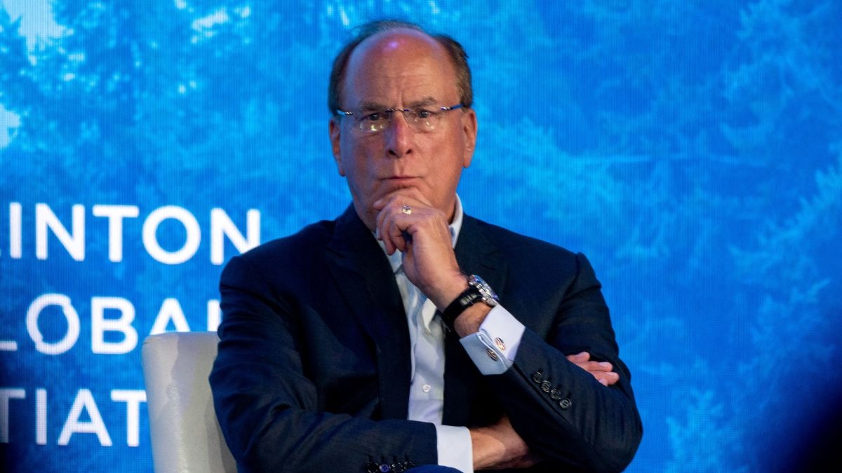 BlackRock CEO Larry Fink BlackRock CEO Larry Fink