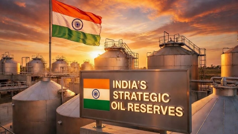 India's strategic oil reserve: Only 64% of 5.33 MMT capacity currently filled (Pic: AI generated) India's strategic oil reserve: Only 64% of 5.33 MMT capacity currently filled (Pic: AI generated)
