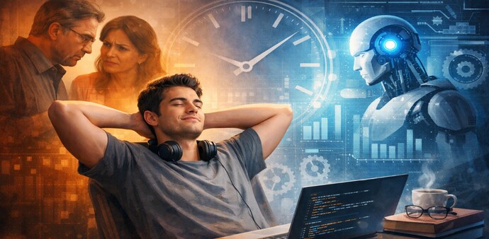 The founder also argued that many young professionals now feel pressured to appear busy even when their work is getting done faster and more efficiently. The founder also argued that many young professionals now feel pressured to appear busy even when their work is getting done faster and more efficiently.