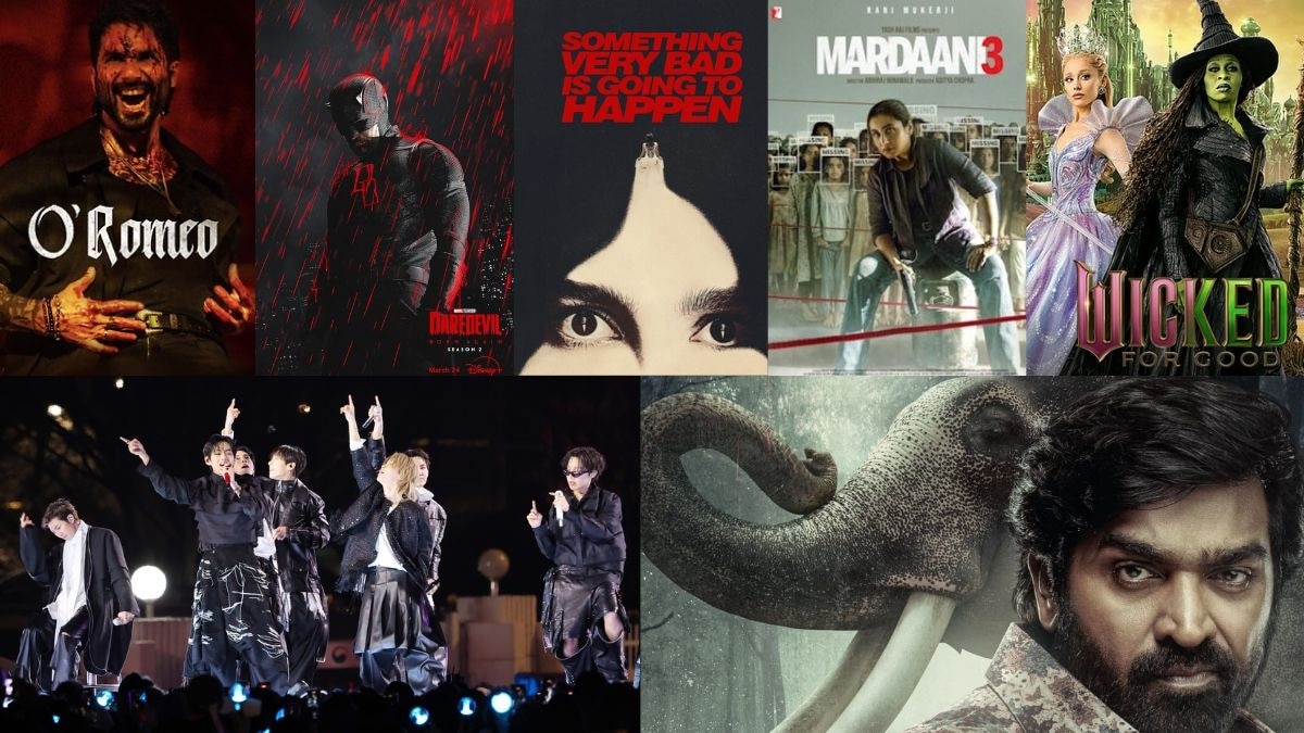 OTT movies, series to binge this weekend: Mardaani 3, O Romeo and more- Here's what to watch