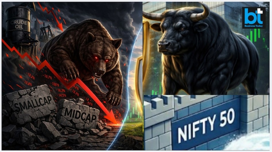 Nifty earnings: Services sector within the 50-pack Nifty does not have any meaningful reliance on oil and gas. (Pic: AI generated for representational purposes only) Nifty earnings: Services sector within the 50-pack Nifty does not have any meaningful reliance on oil and gas. (Pic: AI generated for representational purposes only)