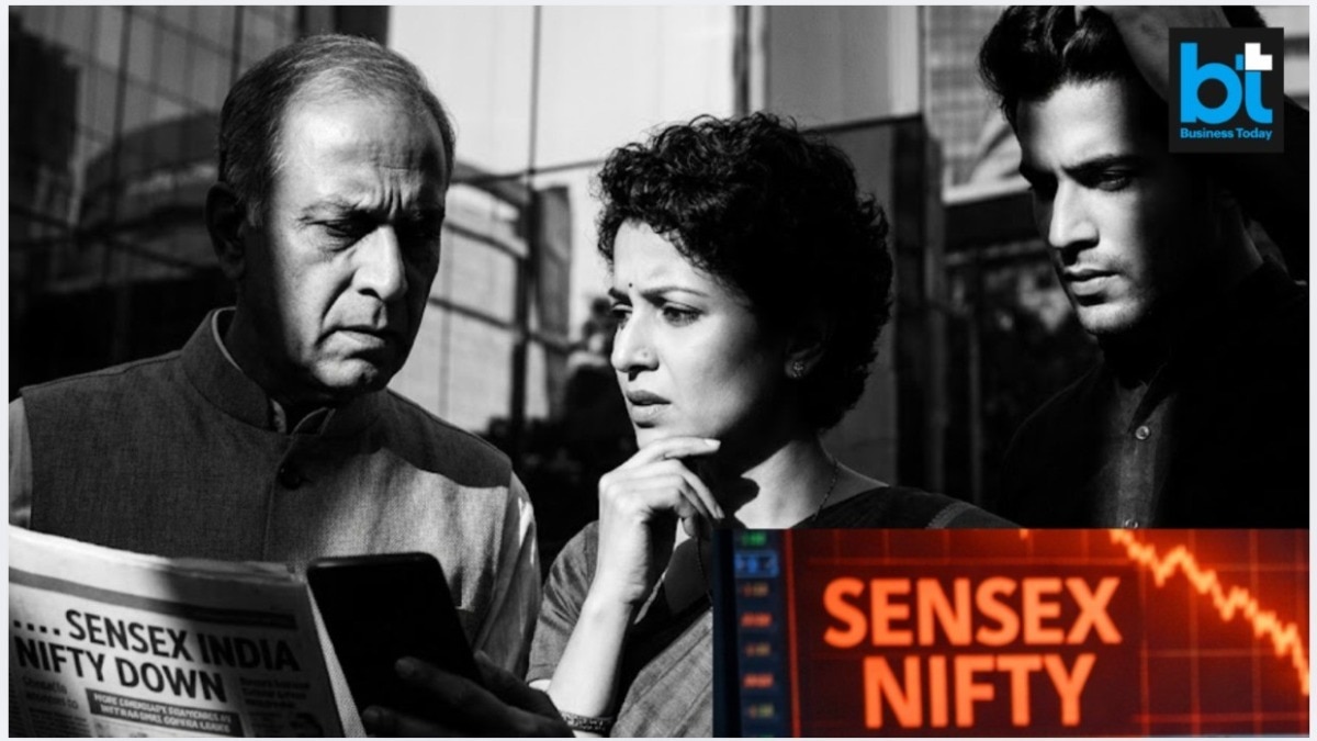 Asian peers tumbled with Japan's Nikkei and Korea's Kospi falling up to 3.3 per cent. Hong Kong shares were down 1 per cent. (Pic: AI image for representational purposes only)