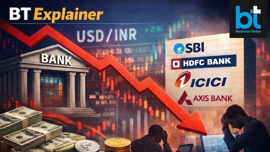 SBI, HDFC Bank, ICICI Bank and Axis Bank are some banks with large forex operations. ((Pic: AI generated for representational purposes only; Google Gemini) SBI, HDFC Bank, ICICI Bank and Axis Bank are some banks with large forex operations. ((Pic: AI generated for representational purposes only; Google Gemini)