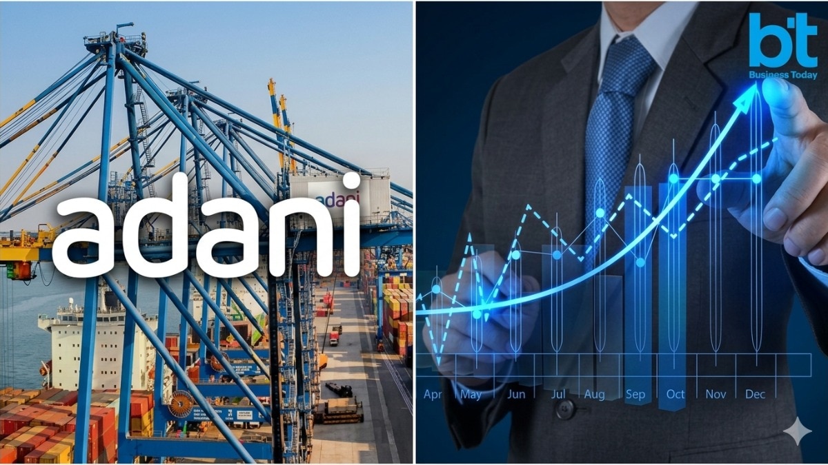 Adani Ports stock price today. AI generated picture for representational purpose.